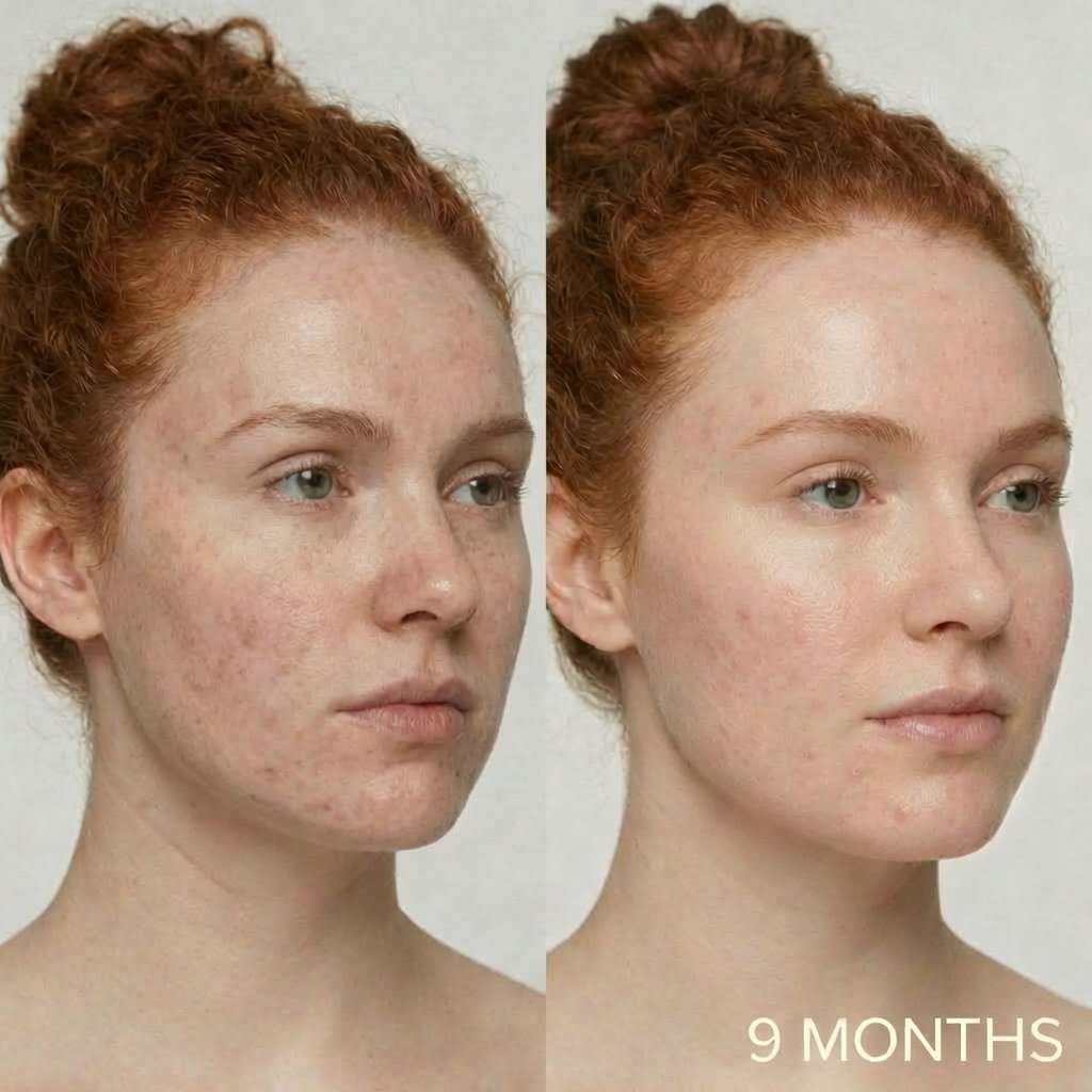 Before and after result